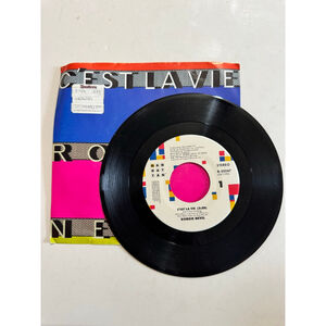 1986 Manhattan Records 45 RPM Robbie Nevil “ C’est La Vie” B-50047